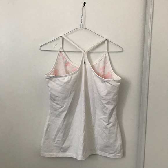 Lululemon Spaghetti Strap White Tank Top - Picture 4 of 6